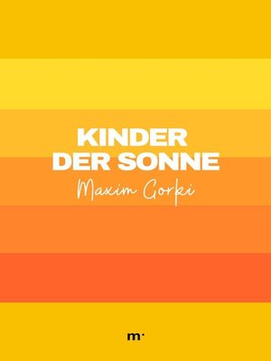 cover image of Kinder der Sonne
